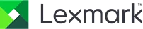 Lexmark logo with a green geometric mark to the left of the word ‘Lexmark’.
